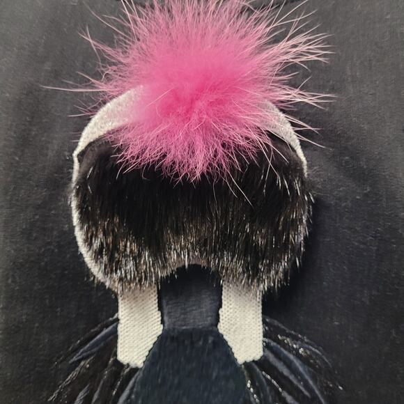 FENDI Karlito Sweatshirt Sweater Karl Lover Gold LTD Ed Fur Sz S 42 6 7 8 $1800 - Picture 14 of 14